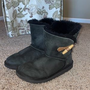 black ugg boots 🖤